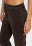 Pantalone sigaretta tinto capo - MARRONE