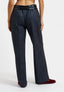 Pantalone a quadri con doppi passanti - GRIGIO MEDIO