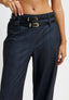Pantalone a quadri con doppi passanti - GRIGIO MEDIO