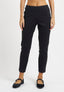 Pantaloni capri in punto milano - NERO