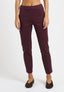Pantaloni capri in punto milano - BORDEAUX