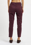 Pantaloni capri in punto milano - BORDEAUX