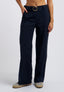 Pantalone in velluto con gamba ampia - BLU