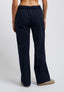 Pantalone in velluto con gamba ampia - BLU