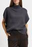 Pantalone in punto milano a quadri - MARRONE