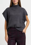 Pantalone in punto milano a quadri - BORDEAUX