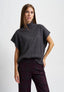 Pantalone in punto milano a quadri - BORDEAUX
