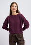 Pantalone punto milano con fusciacca - MARRONE