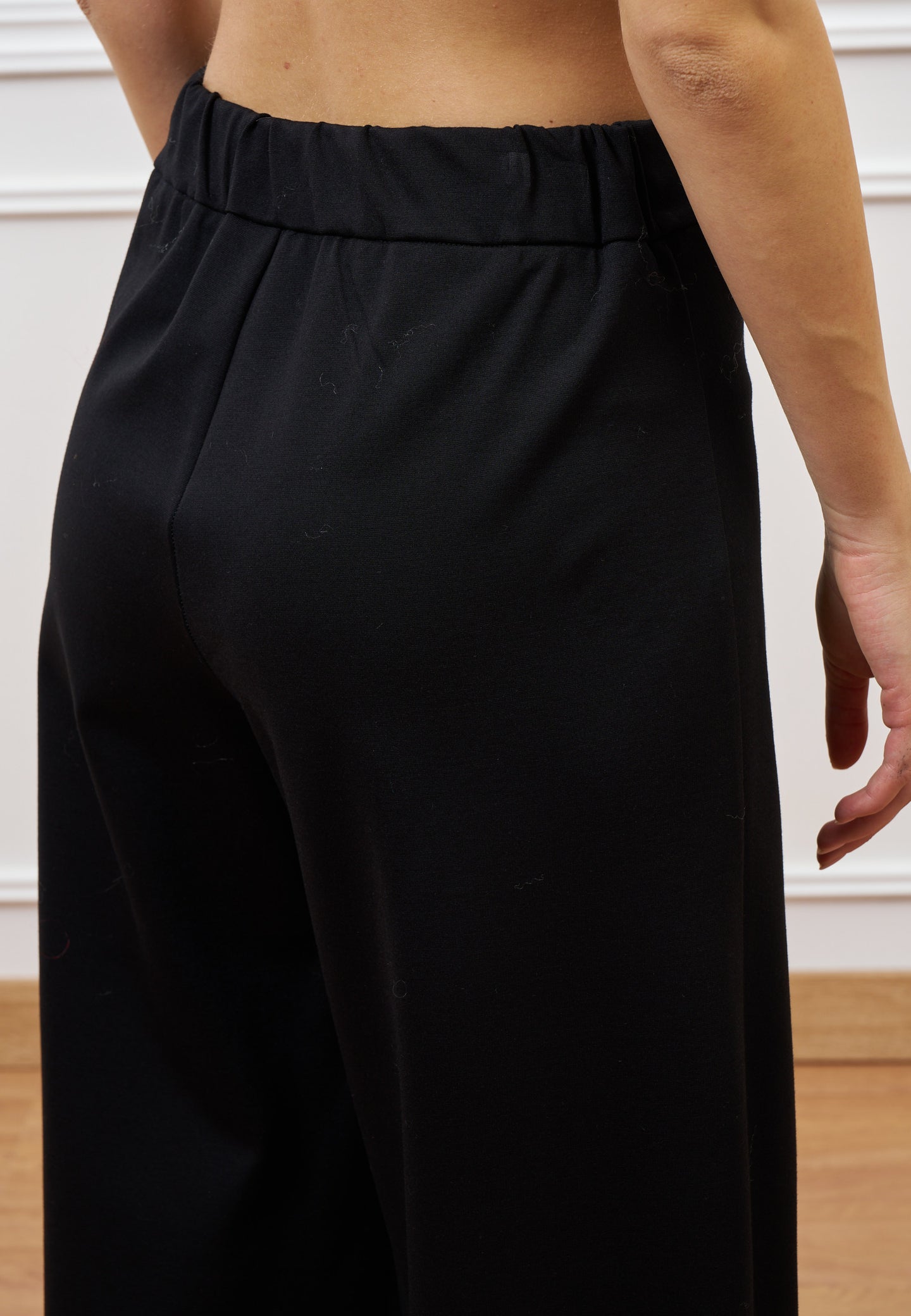 Pantalone palazzo in jersey