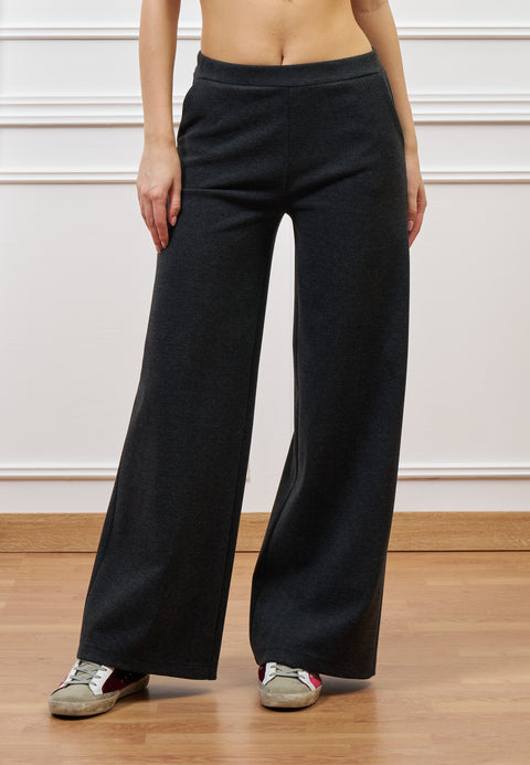 Pantalone palazzo melange