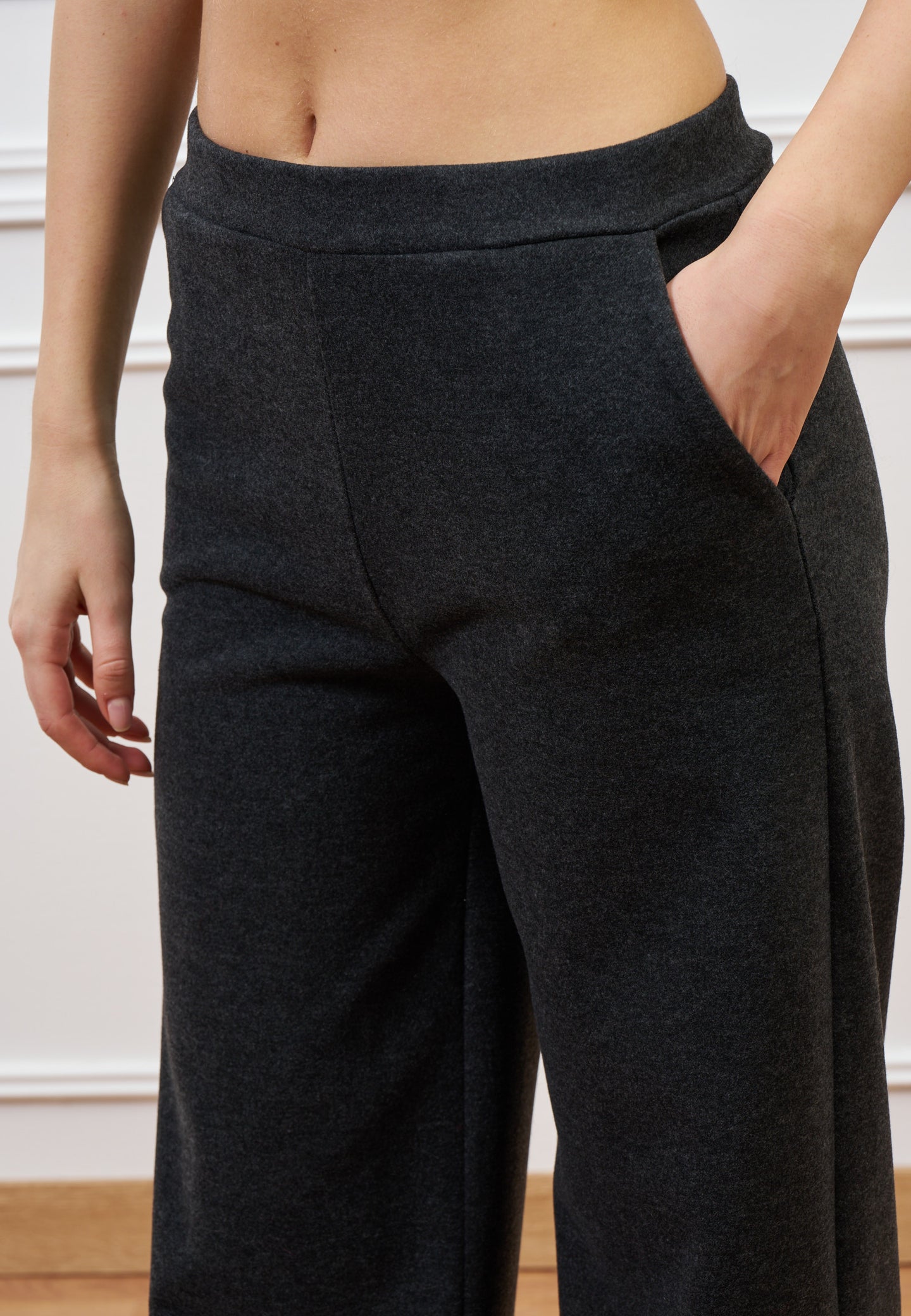 Pantalone palazzo melange