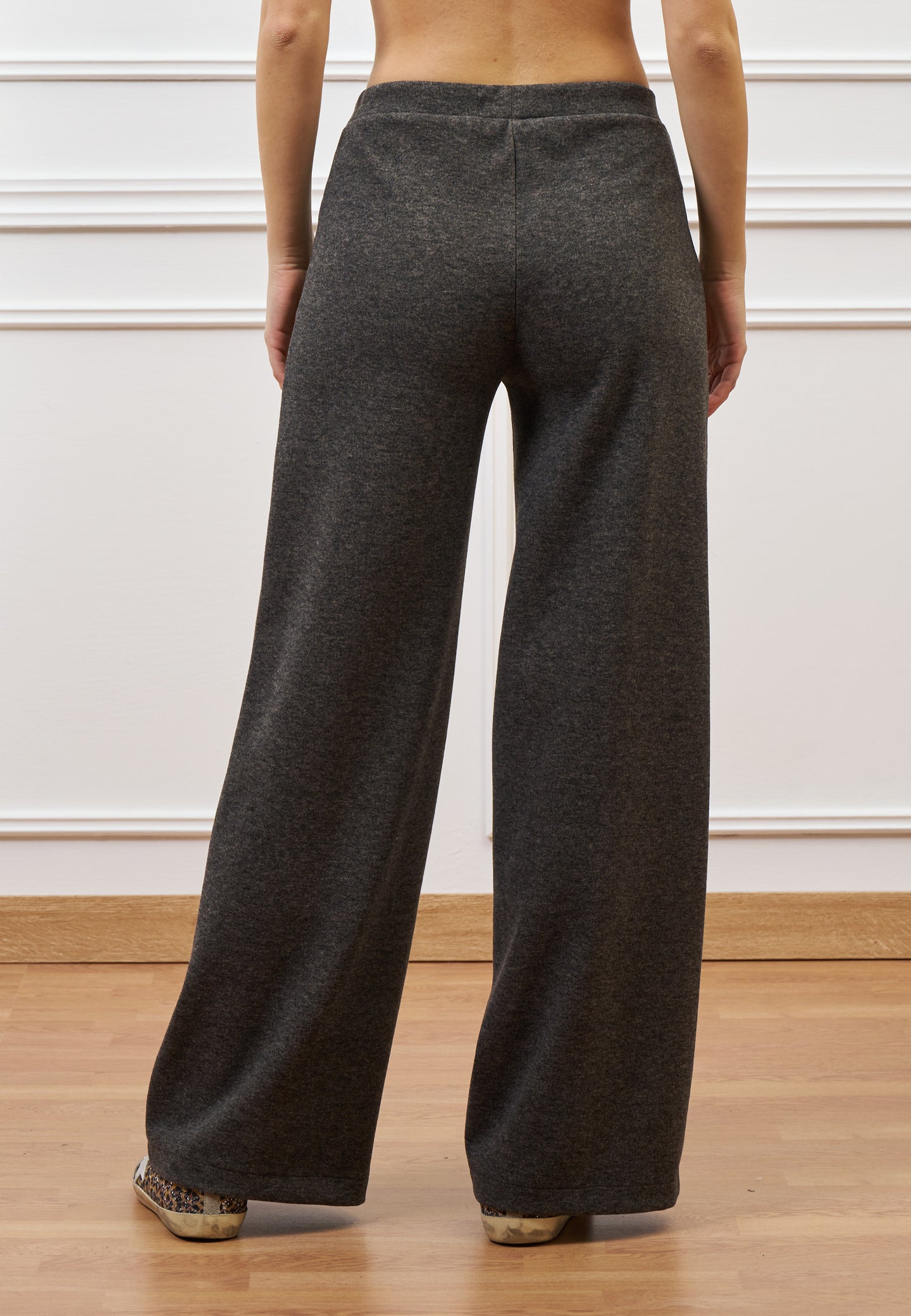 Pantalone palazzo melange