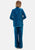 Pantalone palazzo velluto martellato