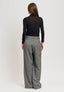 T-shirt dolcevita con cachemire - NERO