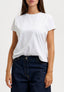 T-shirt girocollo basica - BIANCO