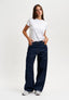 T-shirt girocollo basica - BIANCO