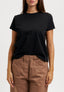 T-shirt girocollo basica - NERO