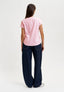 T-shirt girocollo basica - ROSA