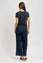 T-shirt con stampa flock - GRIGIO SCURO