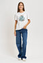 T-shirt ranocchio con applicazioni - AVORIO